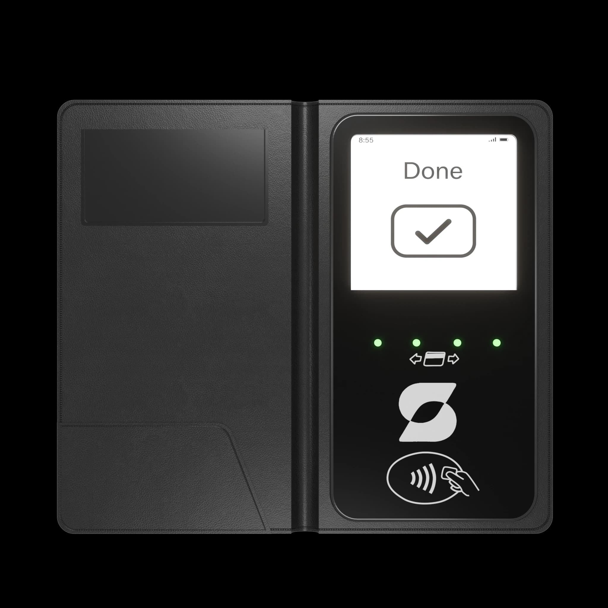 Sabal Pay screen confirming the payment is done, with a checkmark